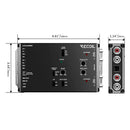 Recoil PLC44PRO 4-CH IN & 4-CH OUT LOC4 channels of speaker level inputs