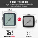 Thermopro TP55 Digital  Indoor Thermometer with Touch screen Hygrometer