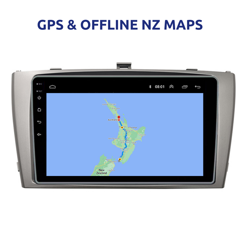 Daiko Ultra Multimedia Unit Wireless Carplay Android Auto GPS For Toyota Avensis 2009-2015