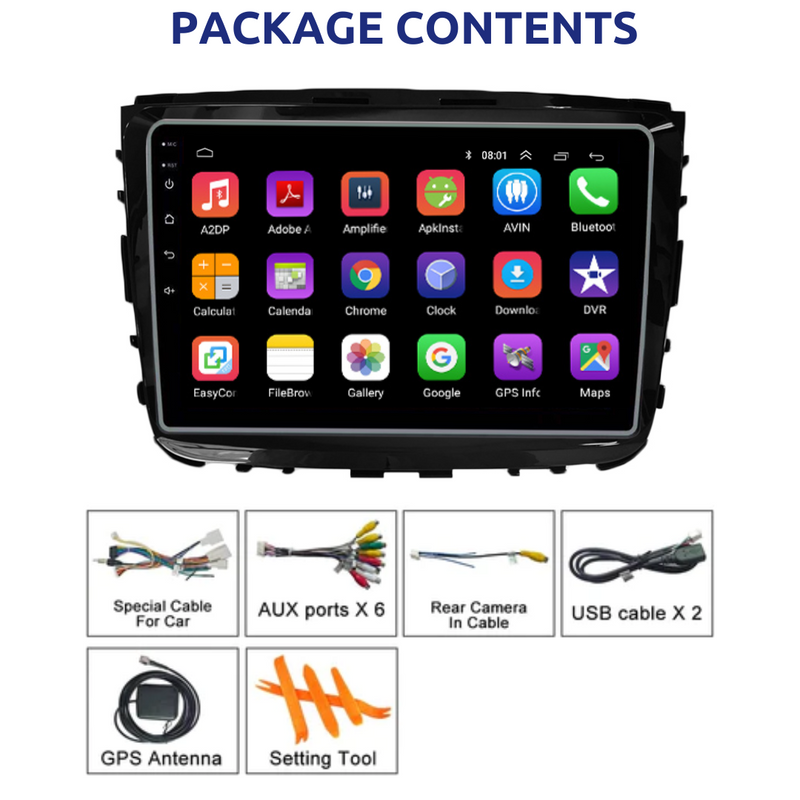 Daiko PRO Multimedia Unit Wireless Carplay Android Auto GPS For Ssangyong Rexton/Musso 2018-2022