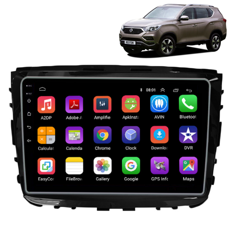 Daiko Ultra Multimedia Unit Wireless Carplay Android Auto GPS For Ssangyong Rexton/Musso 2018-2022