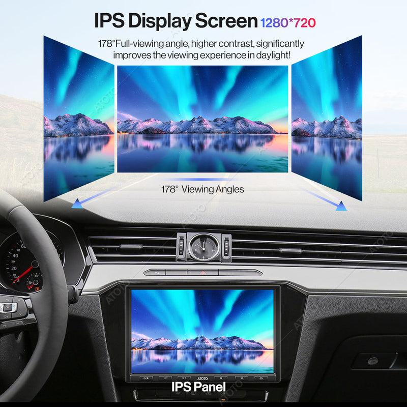 Premium Car Stereo ATOTO S8 Lite 10" Wireless CarPlay & Android Auto WiFi/BT/USB