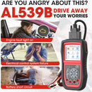 Autel AL539B Battery Tester Code Reader 12V Avometer 3-in-1 Circuit Charging
