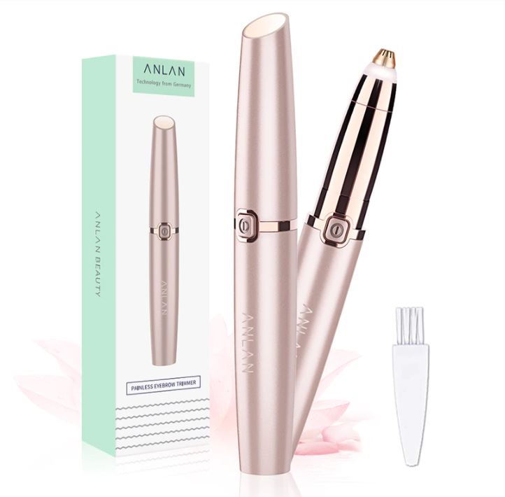 Rechargeable Electric Eyebrow Trimmer Makeup Painless Eye Brow Mini Shaver