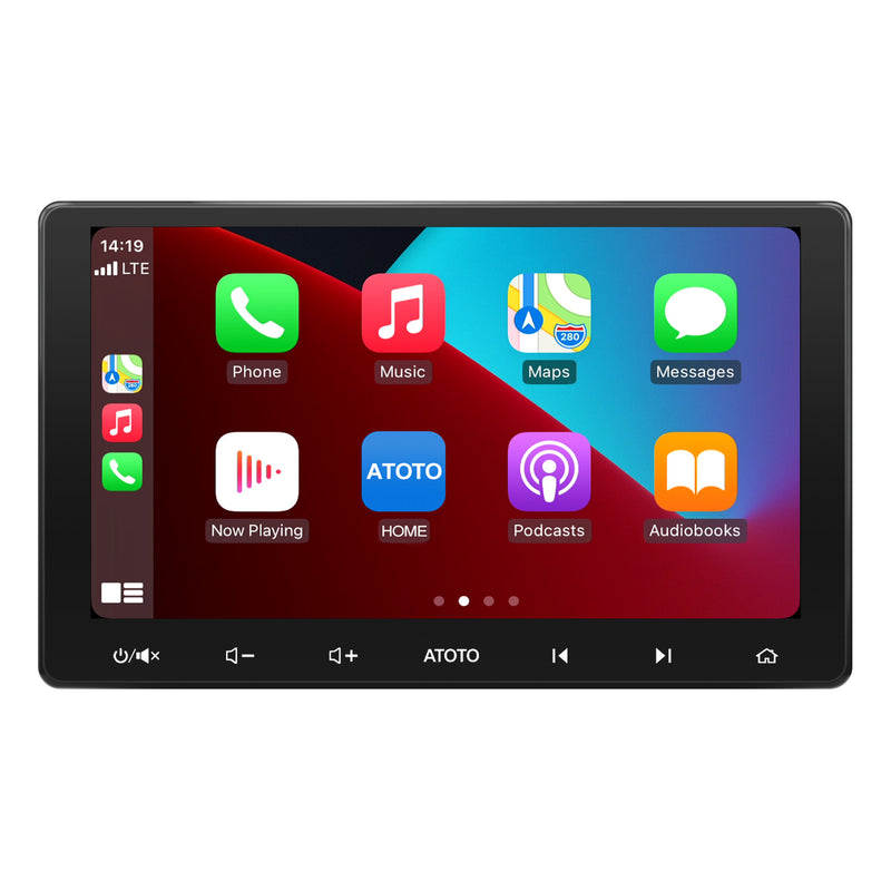 Premium Car Stereo ATOTO F7 SE 10" 2Din Android Auto & CarPlay Bluetooth GPS USB
