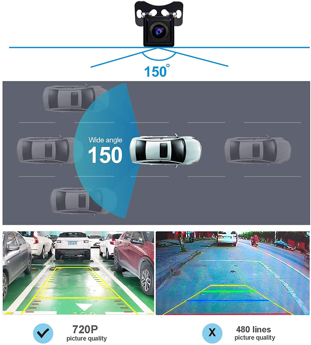 ATOTO Rear View Camera With Live Rearview Function
