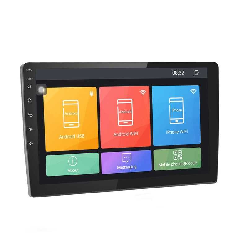 Android Car Stereo Double Din 10.1 Inch Touch Screen GPS WIFI BT
