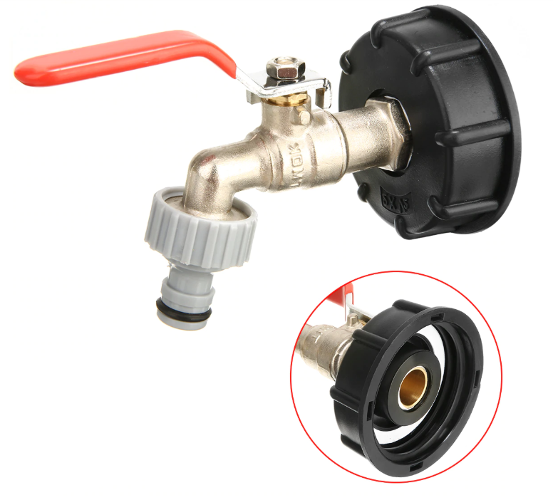 Water Tank Adapter To Garden Hose 1/2