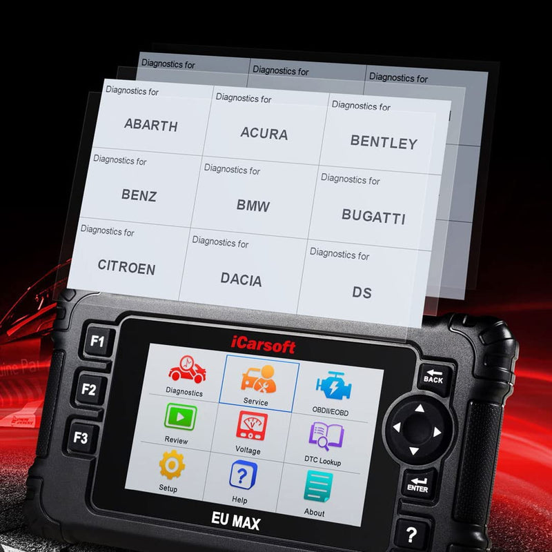Professional Car Diagnostic Tool iCarsoft EU MAX For European Brands