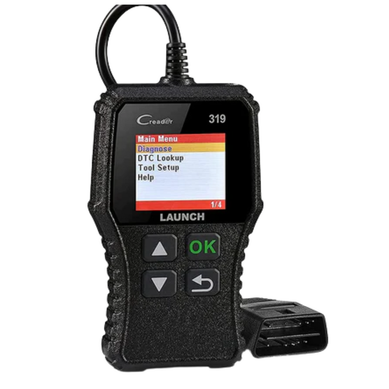 Car Diagnostic Scanner Launch CR319 OBD2 Code Reader DTC Lookup O2 Check