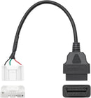 Tesla Model S & X 2015+ 20 pin to 16 pin OBD2 Adapter Diagnostic Connector Cable