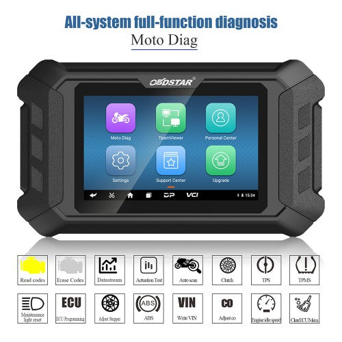 Motorcycle Diagnostic Scanner Professional Diagnostic Tool Kit With Adapters
