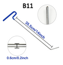 10pcs Paintless Dent Repair Tools Rods Hooks