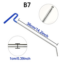 10pcs Paintless Dent Repair Tools Rods Hooks