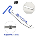 10pcs Paintless Dent Repair Tools Rods Hooks