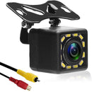 Reverse Camera 12 LED Car Backup Wide View Angle