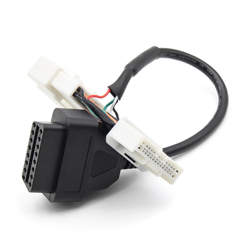 Tesla Model 3/Y 20192-21 26 pin to 16 pin OBD2 Adapter Diagnostic Cable F+M