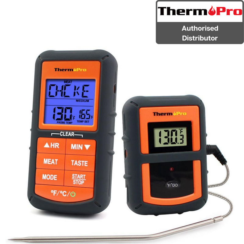 ThermoPro TP07S Wireless Remote Digital Meat BBQ Cooking Thermometer