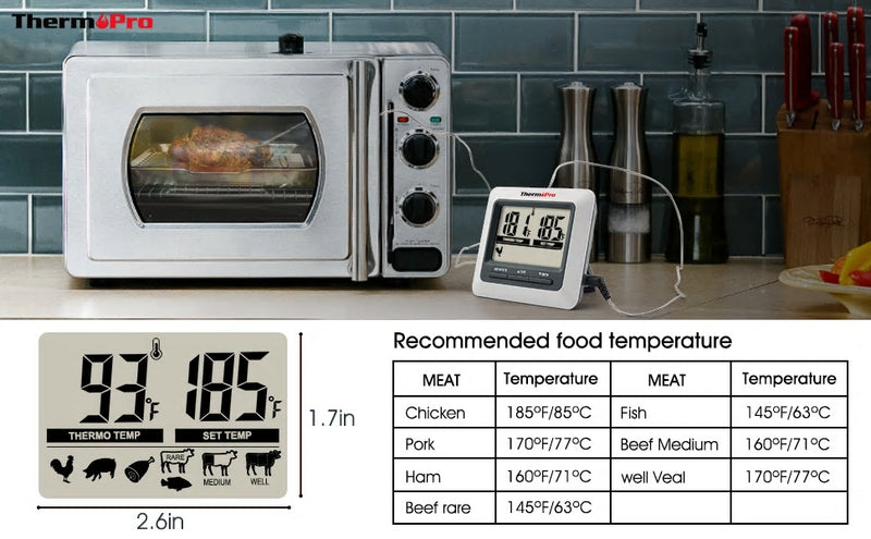 ThermoPro TP03 Digital Meat Thermometer for Cooking Maldives