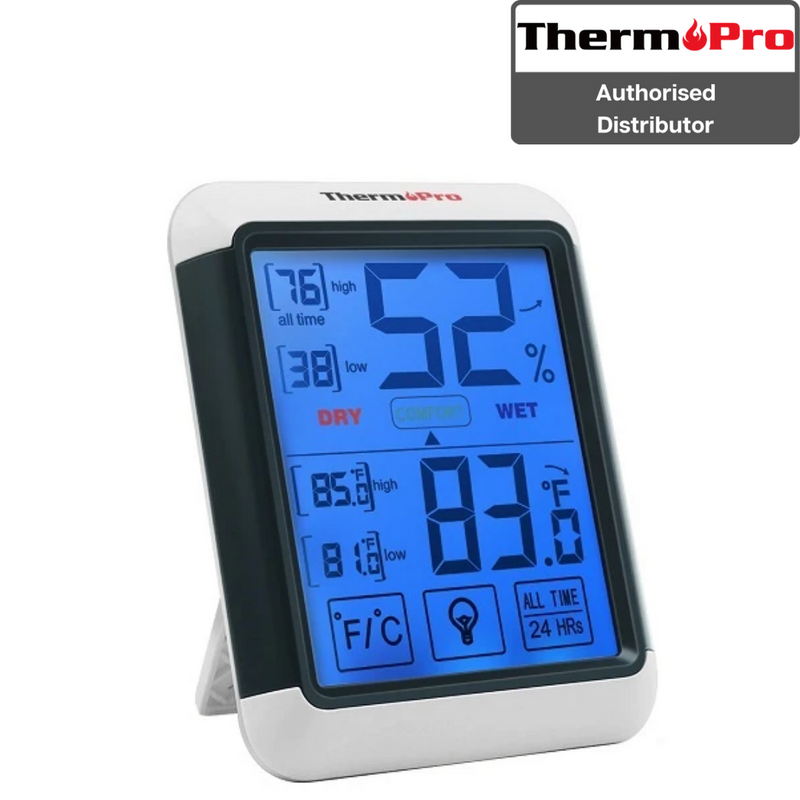 Thermopro TP55 Digital Indoor Thermometer with Touch screen Hygrometer